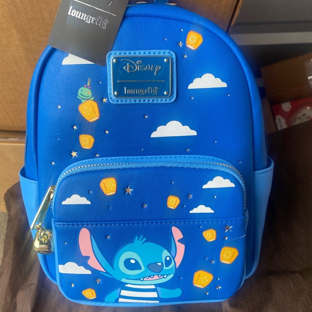 Loungefly Disney Lilo & Stitch Lanterns Mini Backpack - Exclusive